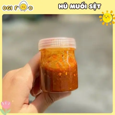 Hình ảnh Hũ Muối Sệt Chấm Bánh Tráng