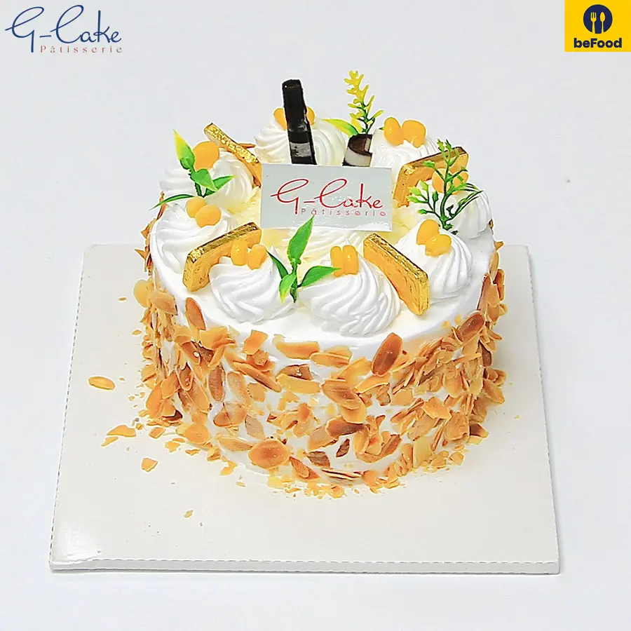 Hình ảnh Bánh Kem Bắp 12cm Đồng Tiền Vàng