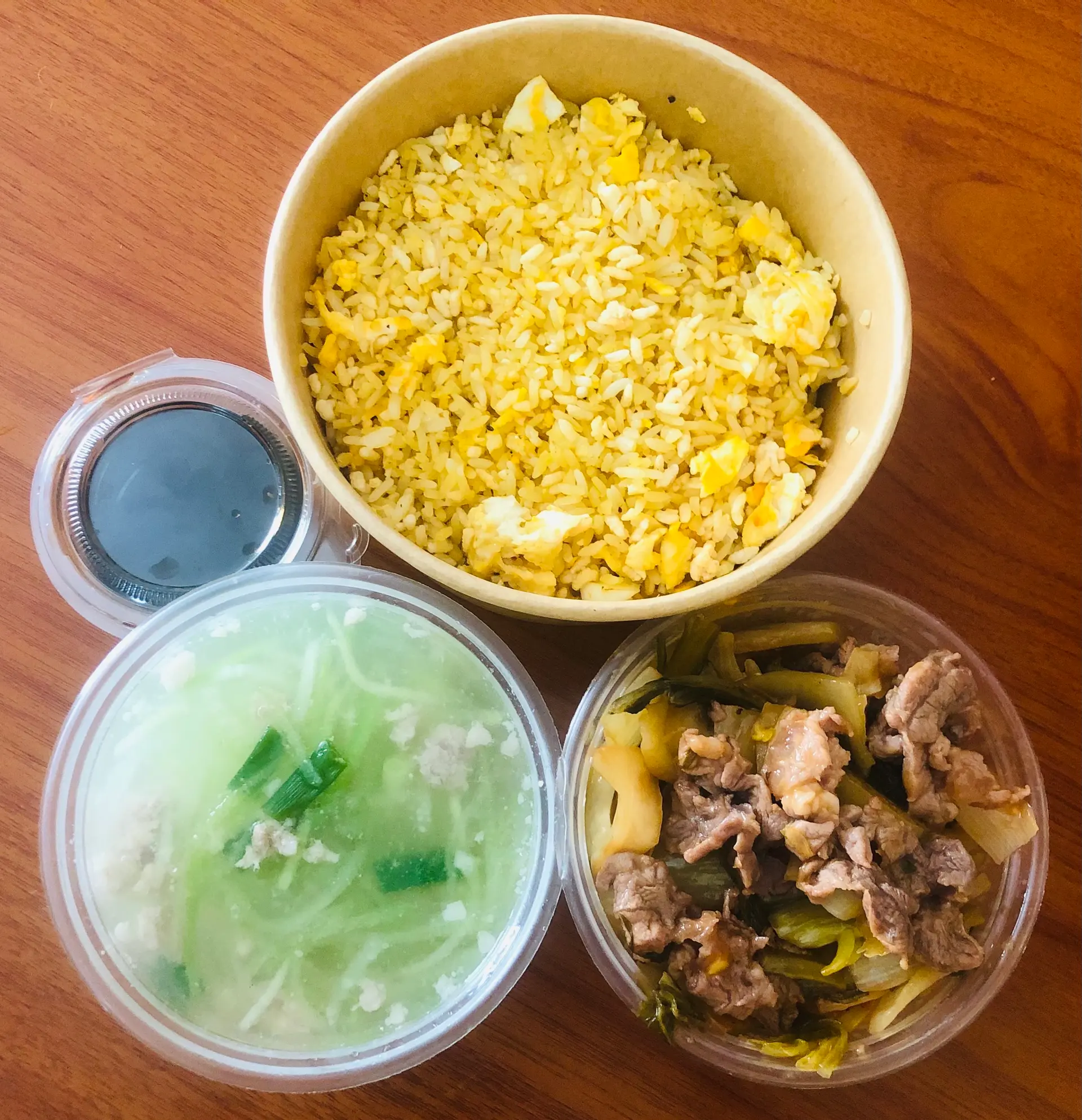 Hình ảnh Cơm Rang Dưa Bò Hạt Mềm