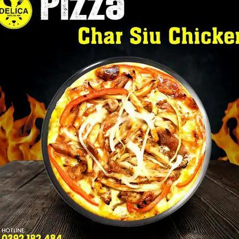 Hình ảnh Delica Pizza Gà Xá Xíu Cay