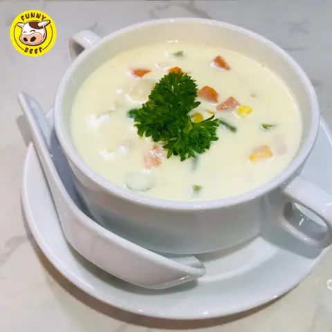 Hình ảnh Súp kem hải sản (seafood cream soup)