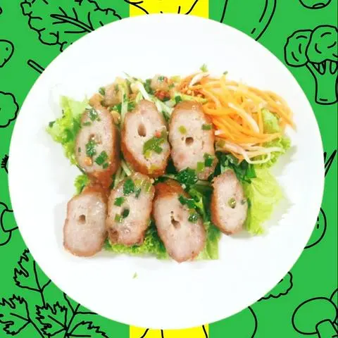Hình ảnh 1 cây Nem Nướng 