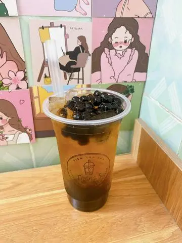 Hình ảnh Hồng trà trân châu