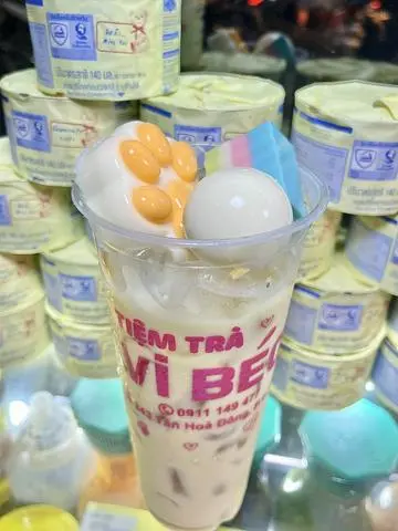 Hình ảnh Trà sữa ô long lài