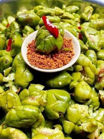 Hình ảnh Cà Na Đập dập ngâm siêu ngon
