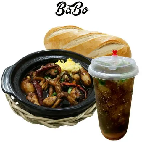 Hình ảnh 3 Ếch Sệt Bơ Tỏi + 1 Bánh Mì + 1 Cola Cherry Xí Muội
