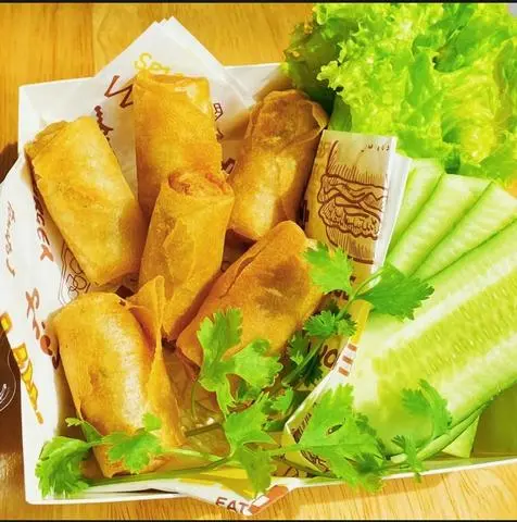 Hình ảnh Chả giò Thuần chay 3 loại sốt