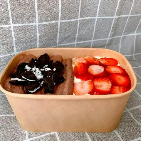 Hình ảnh Bánh Oreo mix dâu tây lớn