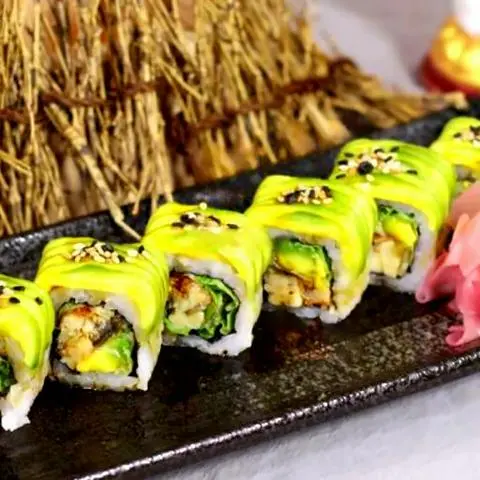Hình ảnh SUSHI UNAGI AVOCADO  ROLL