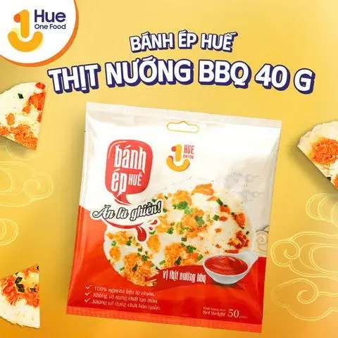 Hình ảnh Bánh ép Huế vị thịt nướng BBQ