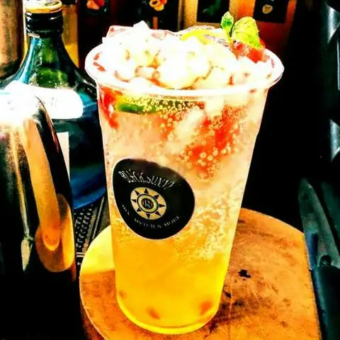 Hình ảnh Soda Chuối Dâu Tây
