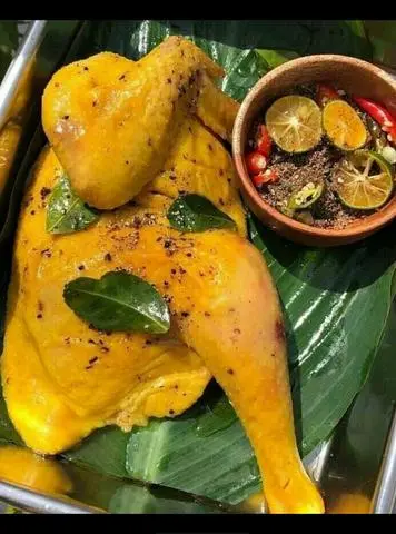 Hình ảnh gà ủ muối hoa tiêu ăn liền