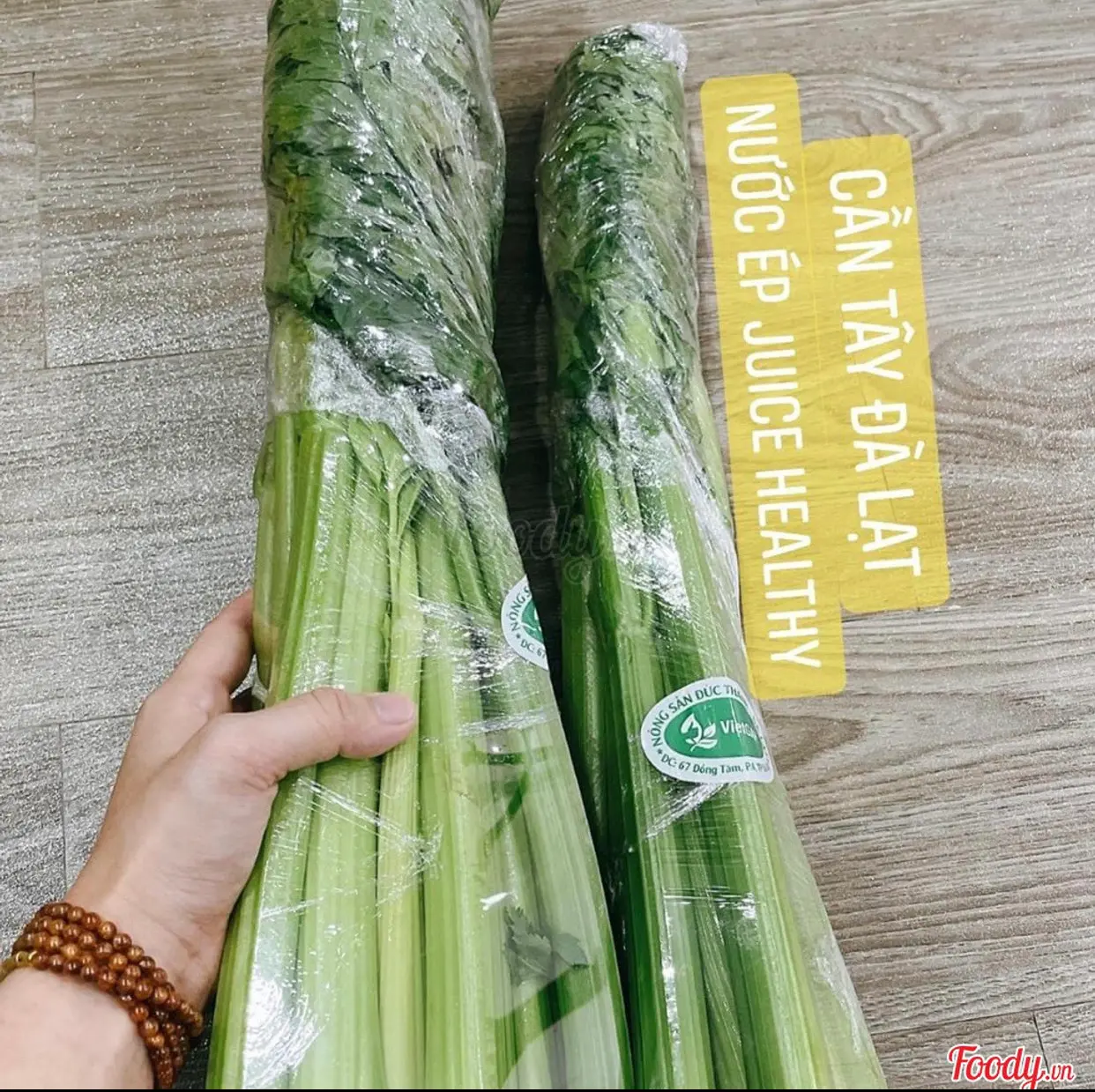 Hình ảnh Cần Tây + Táo