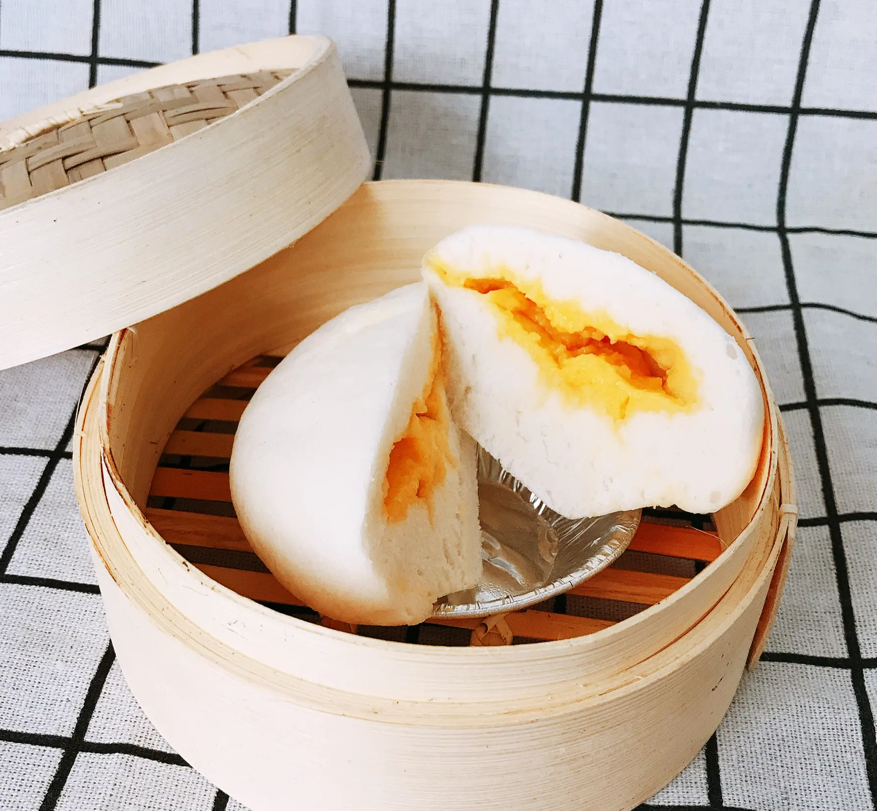 Hình ảnh Bánh bao kim sa Đài Loan