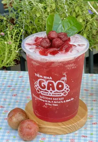 Hình ảnh Trà Mận Đỏ 