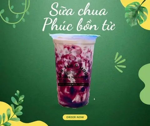 Hình ảnh Sữa chua raspberry