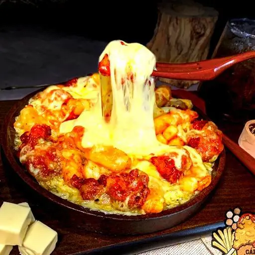 Hình ảnh Gà popcorn phô mai đút lò