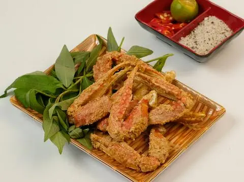 Hình ảnh Càng ghẹ rang muối