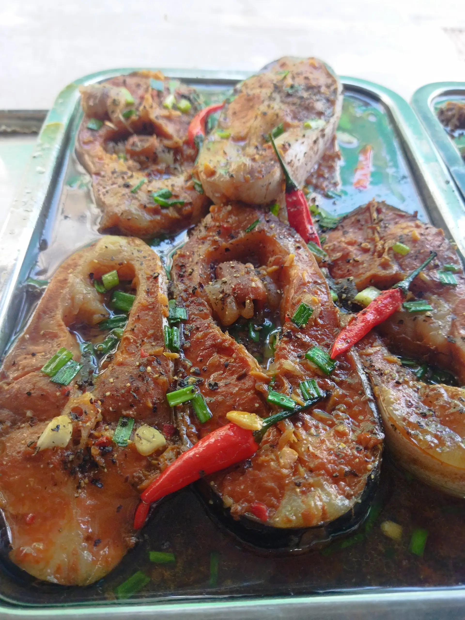 Hình ảnh cơm cá tra 
