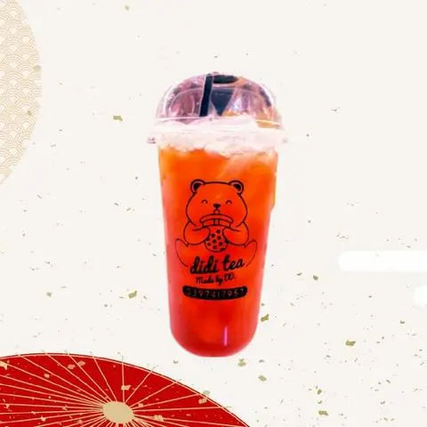 Hình ảnh Trà Dưa Hấu OK Size Nhỏ
