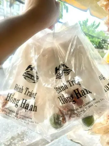 Hình ảnh Bánh Tráng Hồng Hạnh Tự Trộn