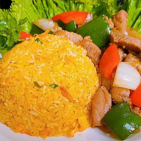Hình ảnh cơm bò lúc lắc 