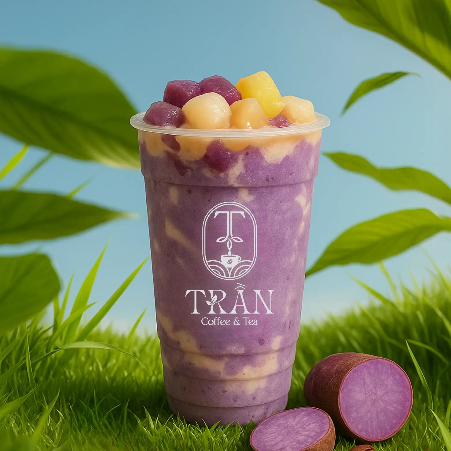 Hình ảnh Trà Sữa Khoai Môn Tươi