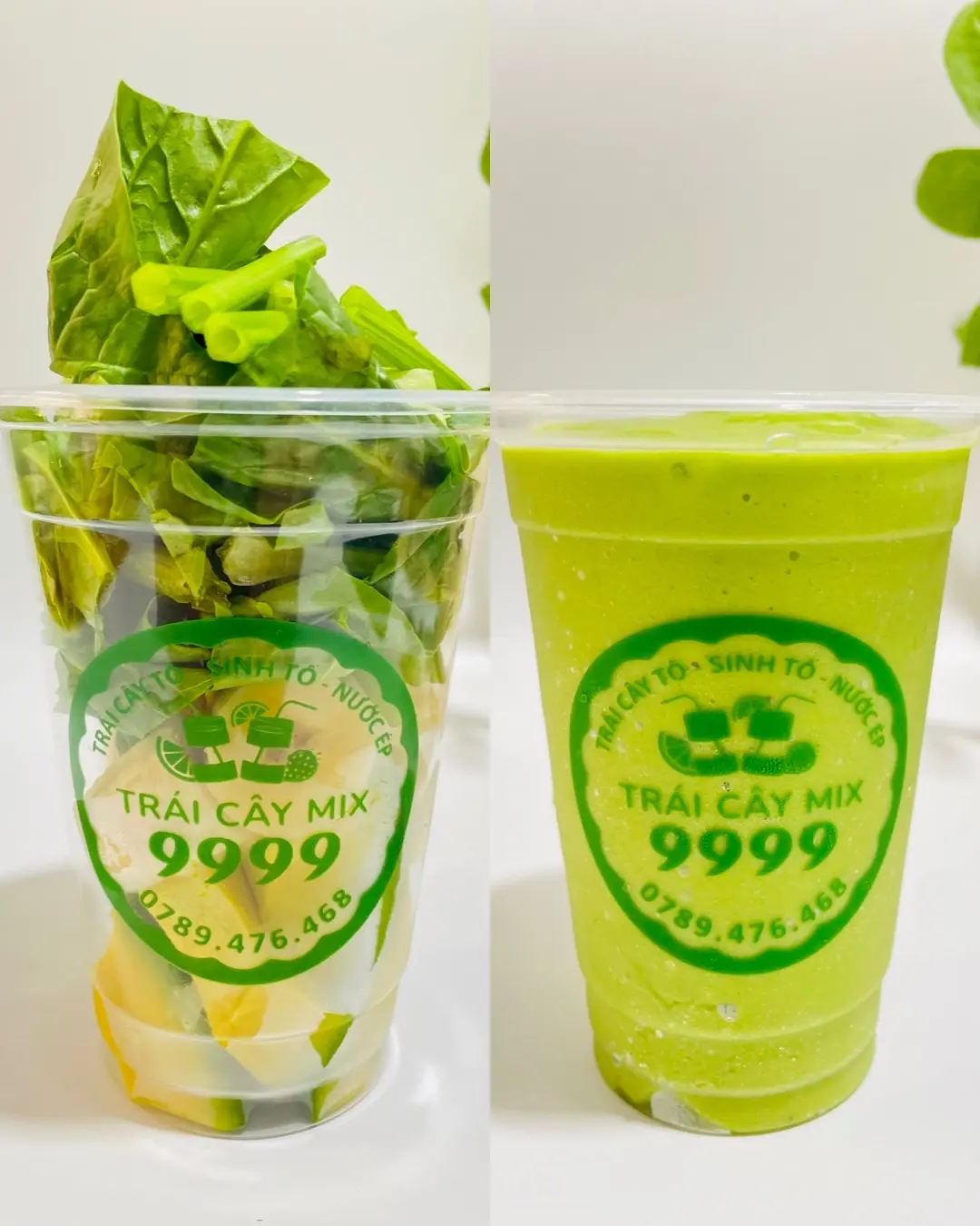 Hình ảnh [S4] Cải bó xôi+ Bơ Chuối