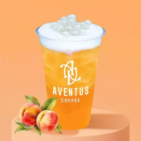 Hình ảnh Trà Oolong Đào Kem Cheese