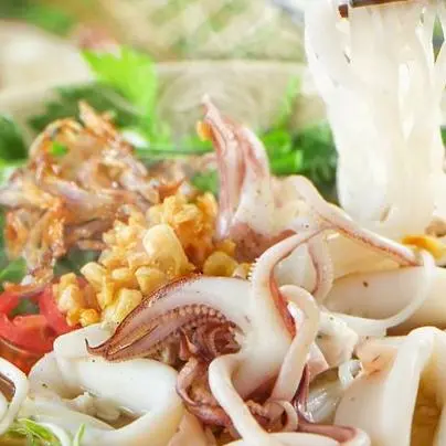Hình ảnh Hủ Tiếu Mực.
