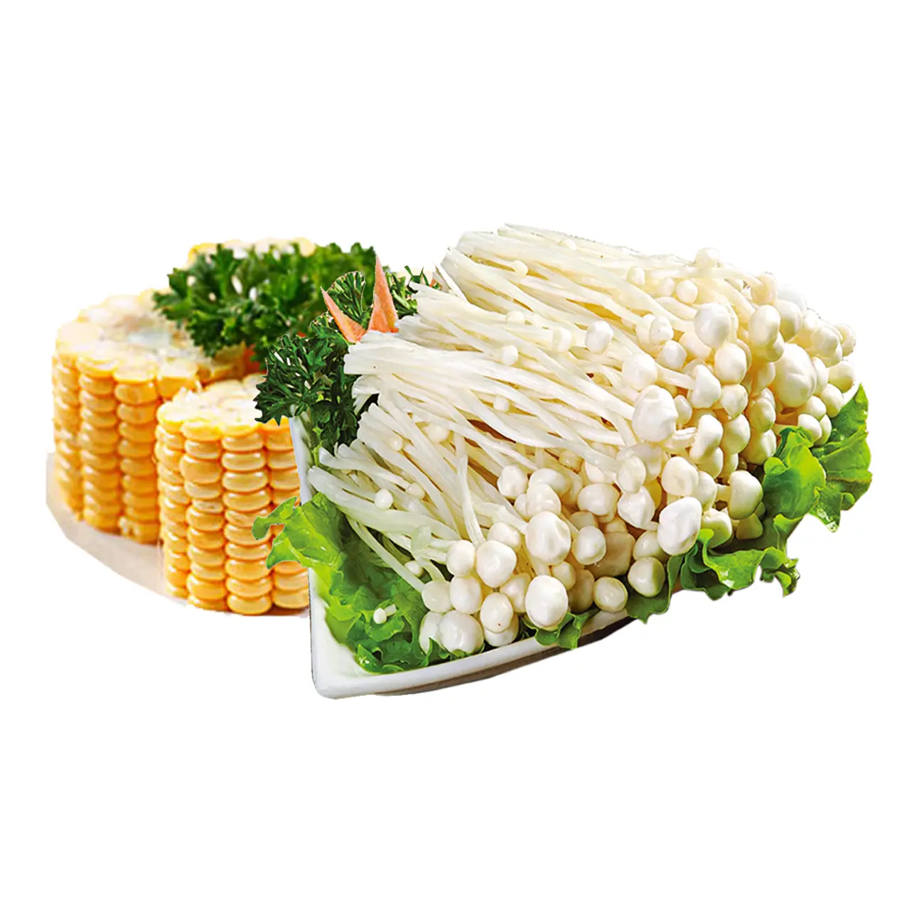 Hình ảnh Set Cải Thảo - Bắp - Nấm