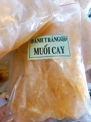 Hình ảnh Bánh Tráng MiLa Muối Cay
