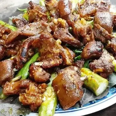 Hình ảnh Tim Cật Dê Nướng