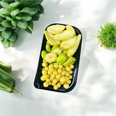 Hình ảnh Mix 3món: xoài, cóc, chùm ruột ngâm