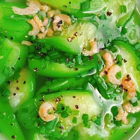 Hình ảnh Canh mướp hương tôm thịt