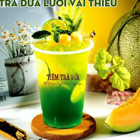 Hình ảnh Trà dưa lưới vải thiều - hạt chia