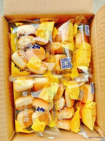 Hình ảnh Bánh viên phô mai ( bịch 10 cái )