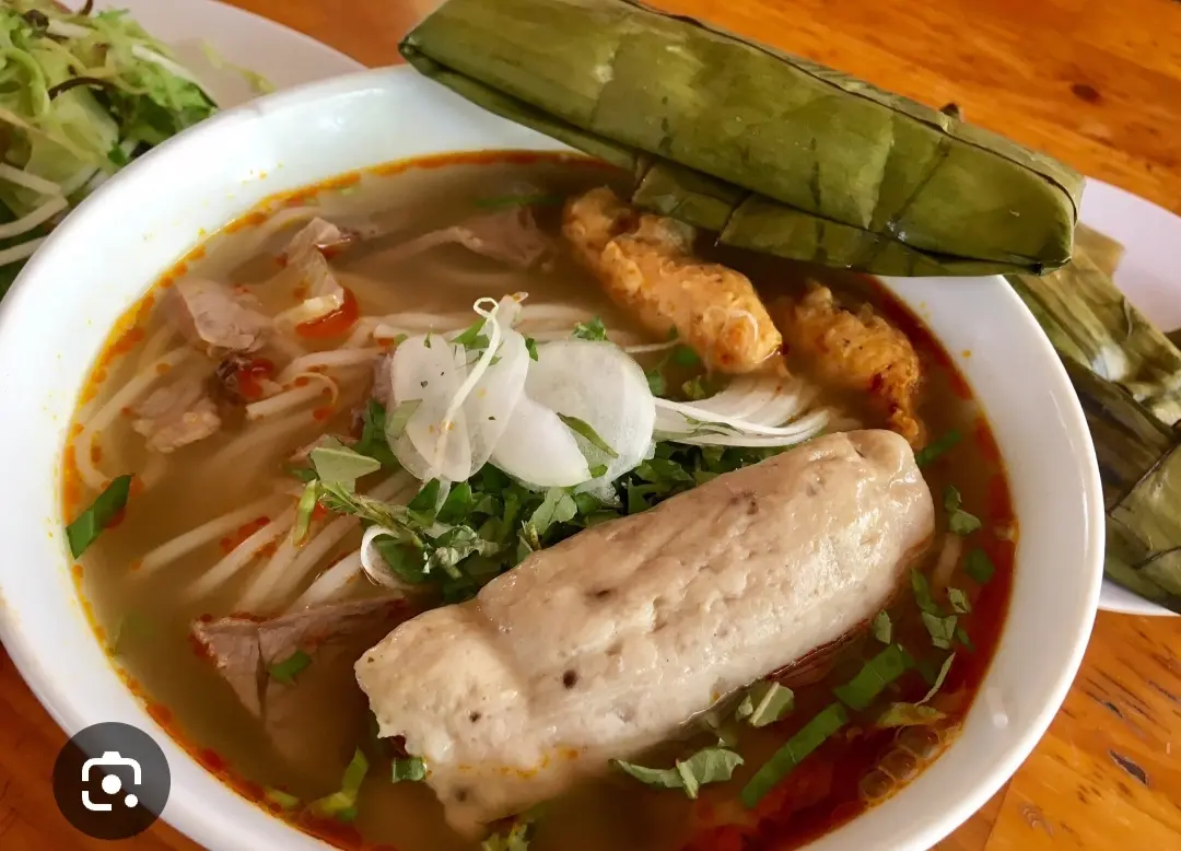 Hình ảnh bún bò chả