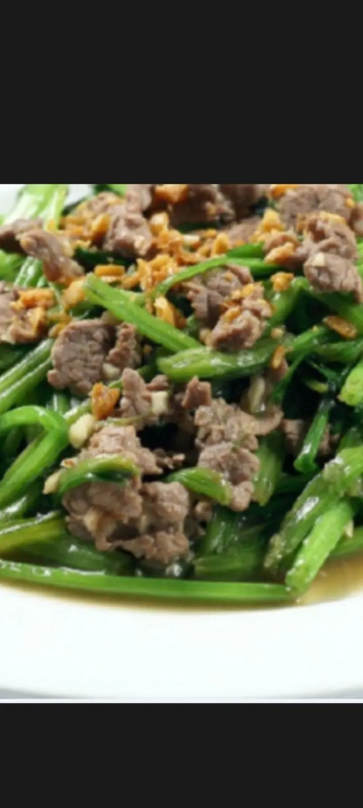 Hình ảnh Cơm Thịt Bò Phile Xào Cải Thìa Phiên bản Thịt Bò Nhiều+ canh rong biển thịt bằm 