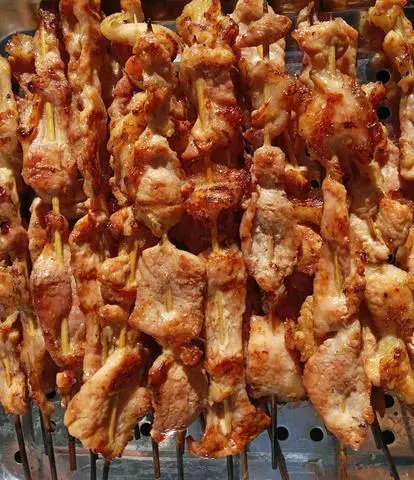 Hình ảnh Thịt xiên nướng
