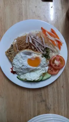 Hình ảnh cơm bì, chả,trứng