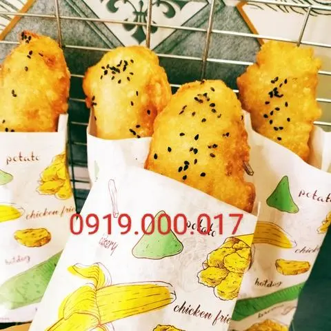 Hình ảnh Chuối chiên mè đen 