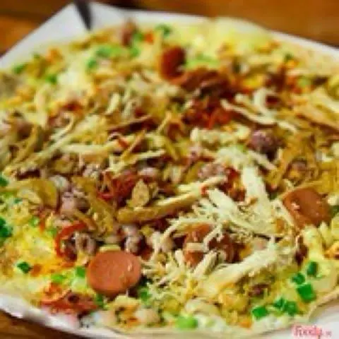 Hình ảnh Bánh tráng nướng thập cẩm chuẩn Pizza Việt Nam