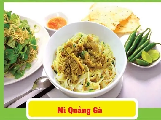 Hình ảnh Mì quảng gà ta