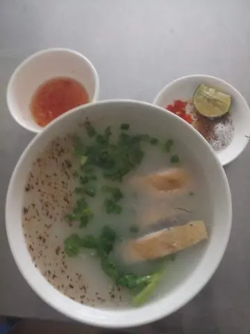 Hình ảnh Cháo gà chặt