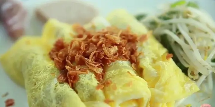 Hình ảnh bánh cuốn trứng thêm 