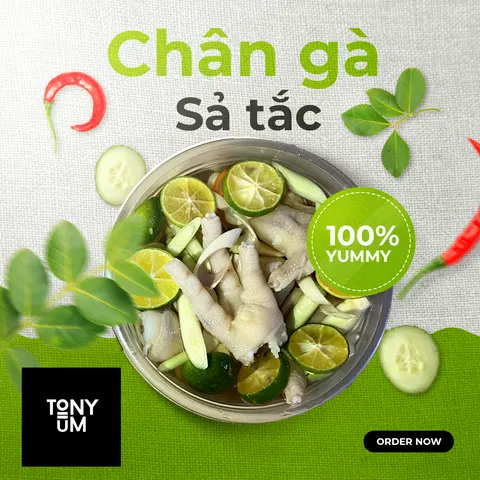 Hình ảnh Chân gà ngâm sả tắc - Hộp nhỏ