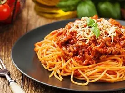 Hình ảnh mỳ Ý sốt bò băm