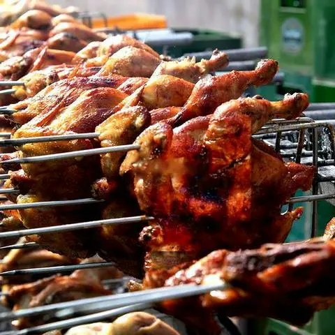 Hình ảnh Gà nướng sốt quay