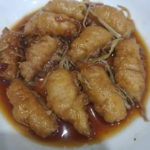 Hình ảnh Gà kho gừng chay